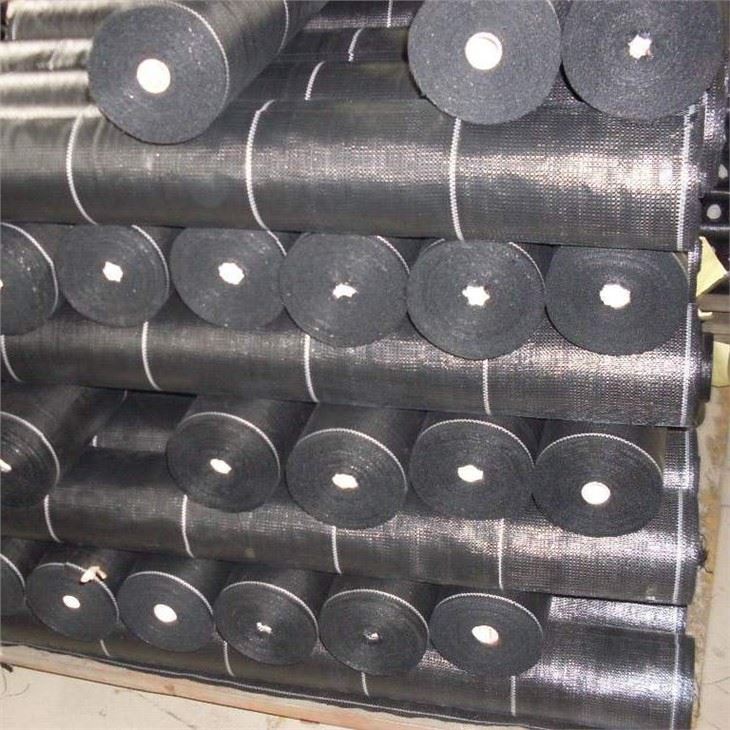 Black Plastic Weed Barrier
